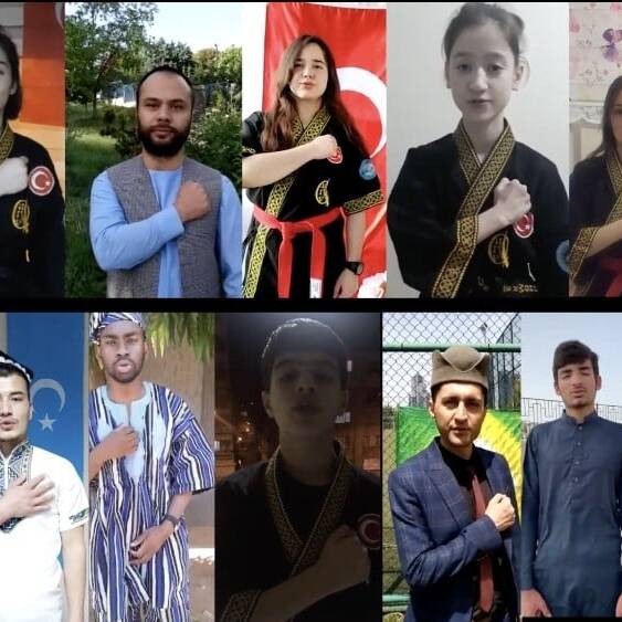 Alpagut gençleri 19 mayıs klibinde buluştu