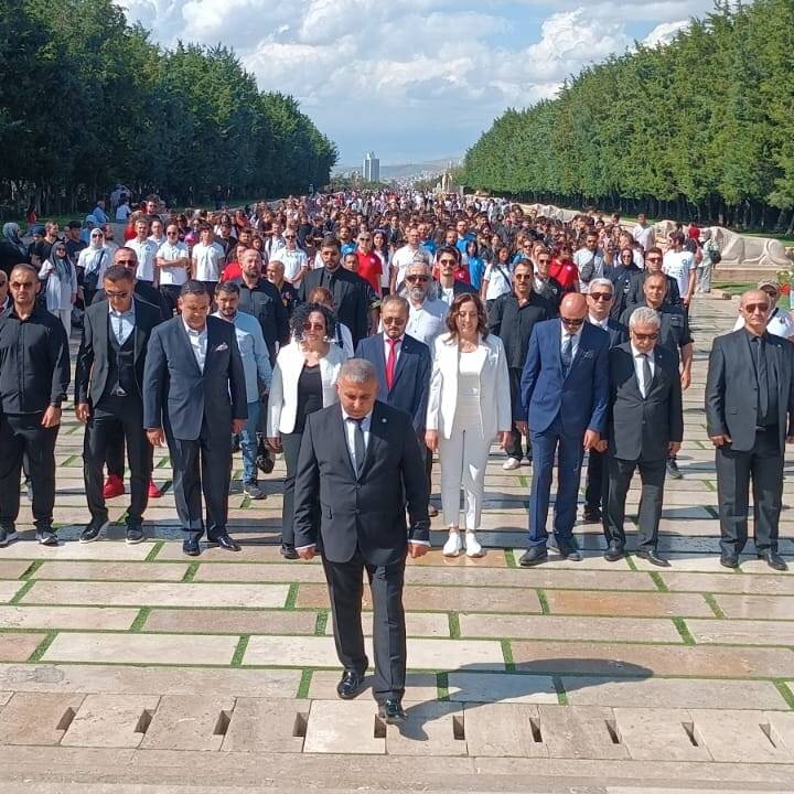 DAF Türkiye Temsilciliği anıtkabir'i ziyaret etti